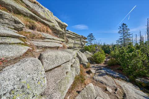 Gemeinde Neureichenau Landkreis Freyung-Grafenau Plöckenstein (Dirschl Johann) Deutschland FRG